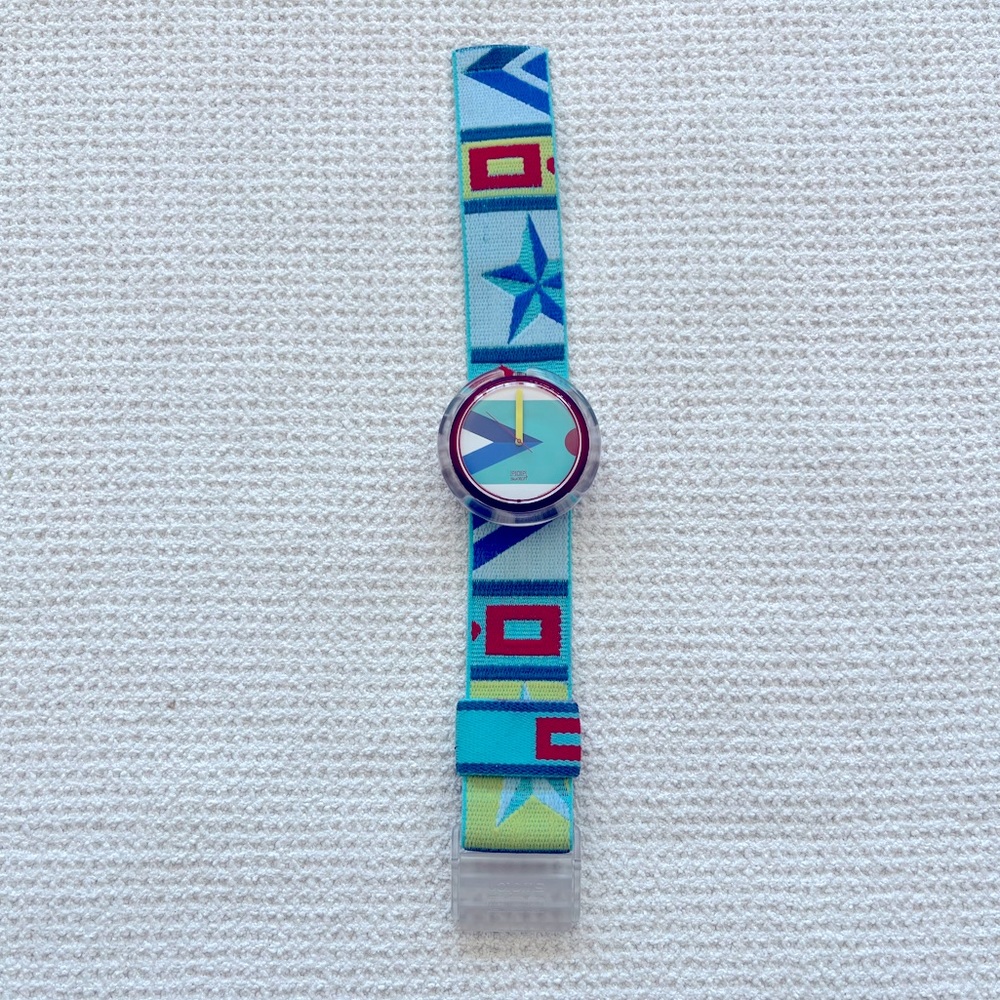 Swatch PWR 105 Caleidoscope Watch